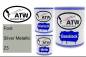 Preview: Ford, Silver Metallic, Z3: 1L Lackdose + 1L Klarlack + 500ml Härter - Set, von ATW Autoteile West.